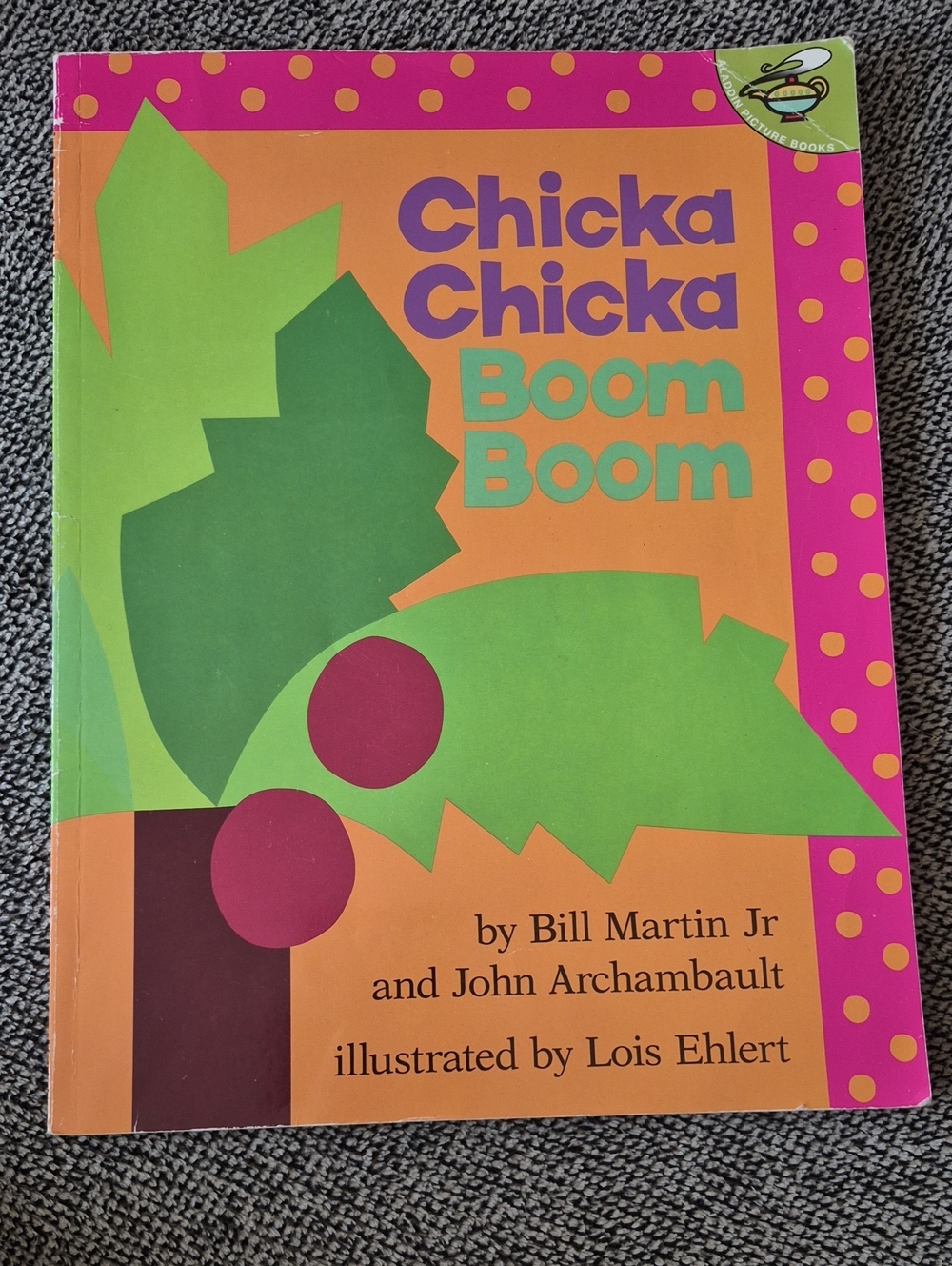 Paperbacks Chicka Chicka Boom Boom - Orange, Pink, Green, Purple